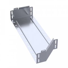 Переходник левый Стандарт INOX (AISI 316) 600х500х100 (0,8 мм) Промрукав