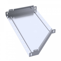 Переходник левый Стандарт INOX (AISI 316) 600х400х50 (0,8 мм) Промрукав