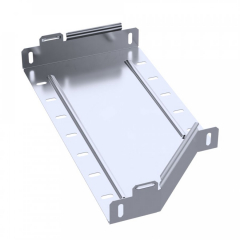 Переходник левый Стандарт INOX (AISI 316) 400х300х50 (0,8 мм) Промрукав