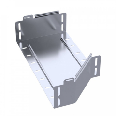 Переходник левый Стандарт INOX (AISI 316) 400х300х100 (0,8 мм) Промрукав