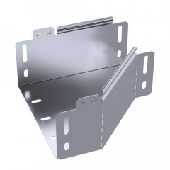 Переходник левый Стандарт INOX (AISI 316) 200х100х100 (0,7 мм) Промрукав