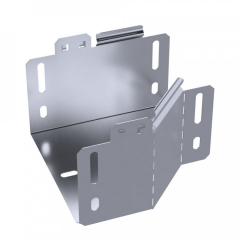 Переходник левый Стандарт INOX (AISI 316) 150х100х100 (0,7 мм) Промрукав