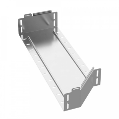 Переходник левый Стандарт INOX (AISI 304) 600х500х100 (0,8 мм) Промрукав