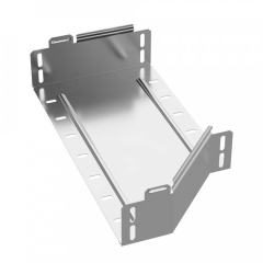 Переходник левый Стандарт INOX (AISI 304) 400х300х80 (0,8 мм) Промрукав