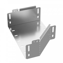Переходник левый Стандарт INOX (AISI 304) 300х200х100 (0,7 мм) Промрукав