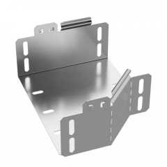 Переходник левый Стандарт INOX (AISI 304) 200х150х80 (0,7 мм) Промрукав