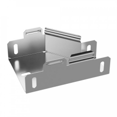 Переходник левый Стандарт INOX (AISI 304) 100х50х50 (0,7 мм) Промрукав