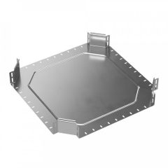 Ответвитель Х-образный Стандарт INOX (AISI 304) 500х100 (0,8 мм) Промрукав