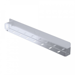 Заглушка лотка Стандарт INOX (AISI 316) 400х50 (0,7 мм) Промрукав