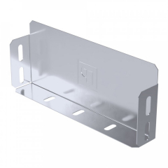 Заглушка лотка Стандарт INOX (AISI 316) 200х80 (0,7 мм) Промрукав