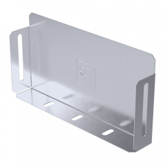 Заглушка лотка Стандарт INOX (AISI 316) 200х100 (0,7 мм) Промрукав