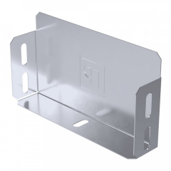 Заглушка лотка Стандарт INOX (AISI 316) 150х80 (0,7 мм) Промрукав