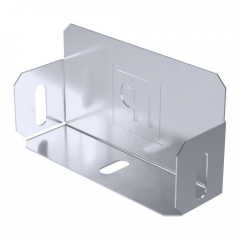 Заглушка лотка Стандарт INOX (AISI 316) 100х50 (0,7 мм) Промрукав