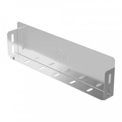 Заглушка лотка Стандарт INOX (AISI 304) 300х80 (0,7 мм) Промрукав