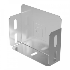 Заглушка лотка Стандарт INOX (AISI 304) 100х80 (0,7 мм) Промрукав