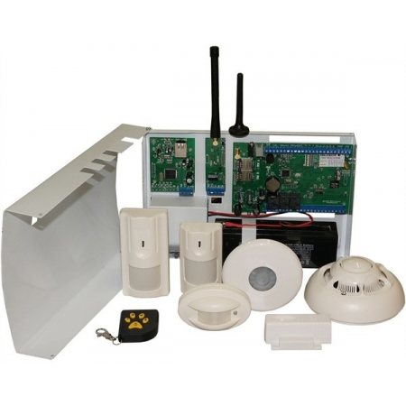 S632-2GSM-BKA20-W округлый  (комплект с АКБ 2,3Ач, цвет белый)