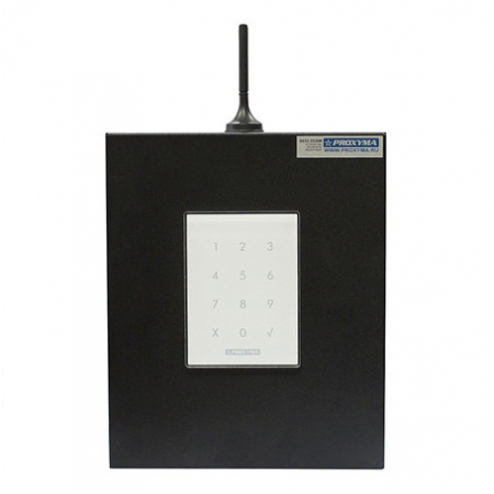 S632-2GSM-KBK24-BW (под АКБ 1,2 Ач, с клавиатурой, цвет бокса черный, цвет клавиатуры белый)