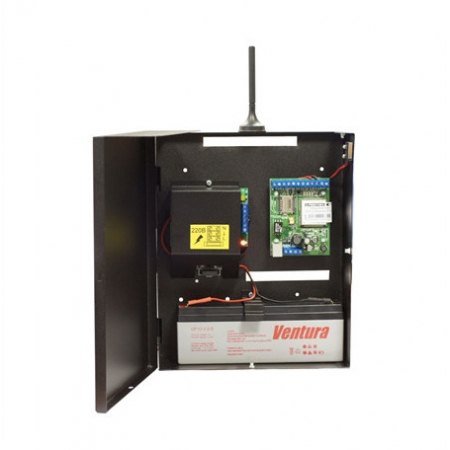 SR103-2GSM-BK24-B  Ретро  (под АКБ 2,3 Ач, цвет черный)