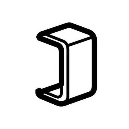 Накладка на стык Н20, белая (33648) (Распродажа. На складе 5 шт)