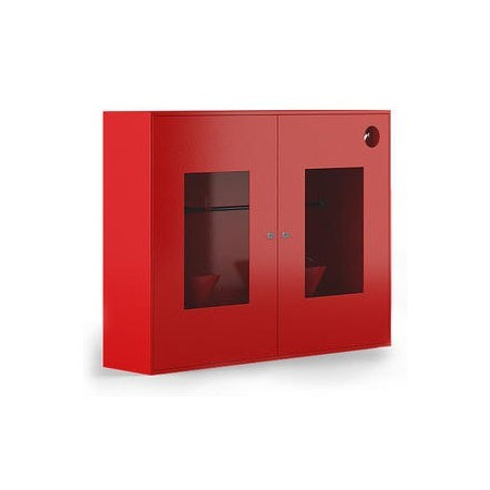 Щит пожарный закрытый металлич. с окнами 1200 700 300 (без комплекта)