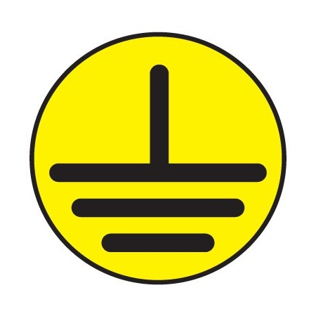 Пленка 050х050 Т22 Указатель заземления (Распродажа. На складе  30 шт.)