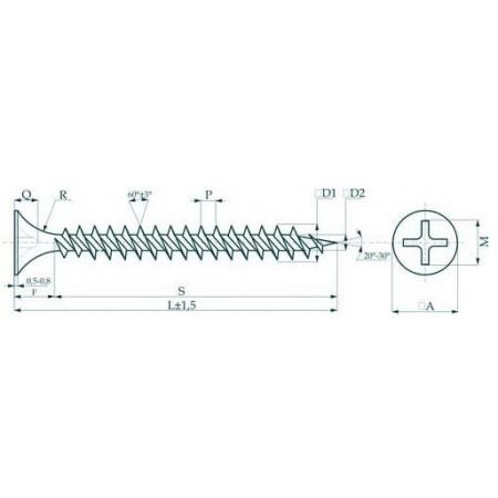 Саморезы 4,2х76 мм