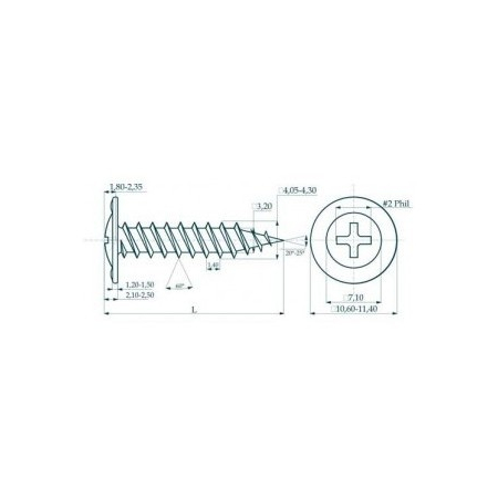 Саморезы 4,2х13 мм