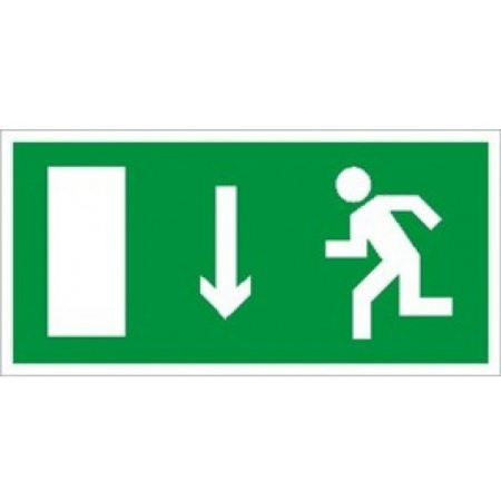 Пластик (Е 10)   Указатель двери эвакуационного выхода (левосторонний)