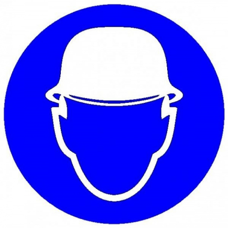 Пластик (М-02)  Работать в защитной каске (шлеме)