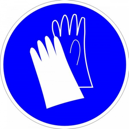 Пластик (М-06)  Работать в защитных перчатках