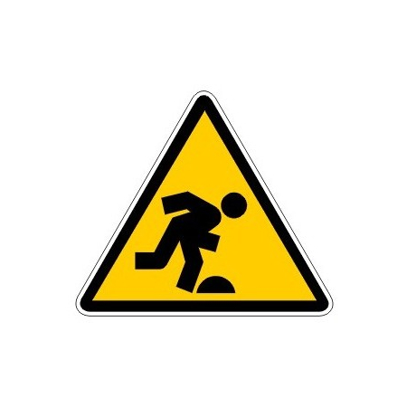 Плёнка (W-14) Осторожно. Малозаметное препятствие