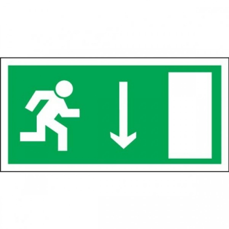 Плёнка (Е 09)  Указатель двери эвакуационного выхода (правосторонний)