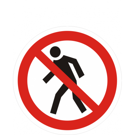 Плёнка (Р-03)  Проход запрещен