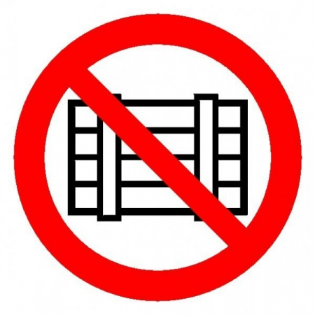 Плёнка (Р-12)  апрещается загромождать проходы и (или) складировать