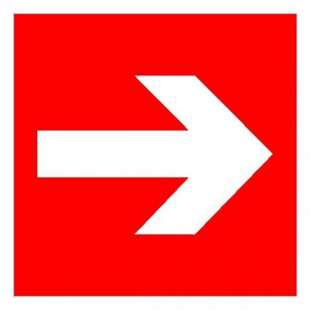 Плёнка Фотолюм. (F-01-01)  Направляющая стрелка