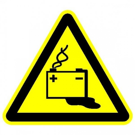 Плёнка Фотолюм. (W-20)  Осторожно. Аккумуляторные батареи