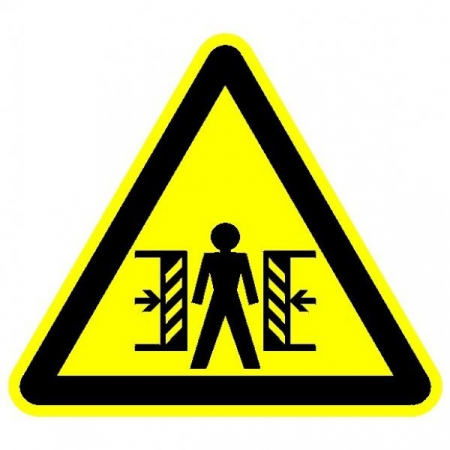 Плёнка Фотолюм. (W-23)  Внимание Опасность зажима