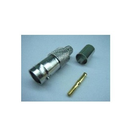 BNC RG-6 гнездо п/обжим (Распродажа. На складе 8 шт.)