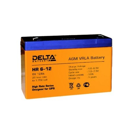 Аккумулятор HR 6-12 (Delta)