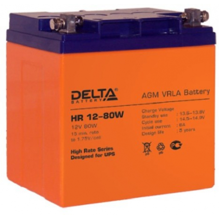 Аккумулятор HR 12-80 W (Delta)