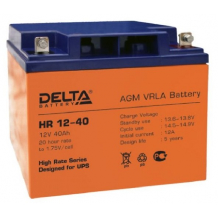 Аккумулятор HR 12-40 (Delta)