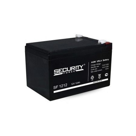 Аккумулятор 12 В, 12 Ач (Security Force)
