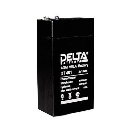 Аккумулятор 4 В, 1 Ач DT 401 Delta