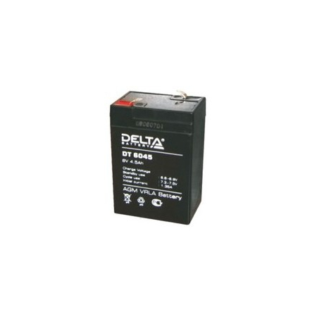 Аккумулятор 6 В, 4,5 Ач DT 6045 Delta