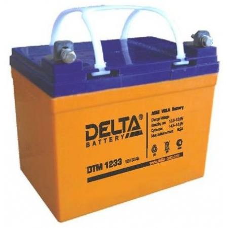 Аккумулятор 12 В, 33 Ач DTM 1233 Delta
