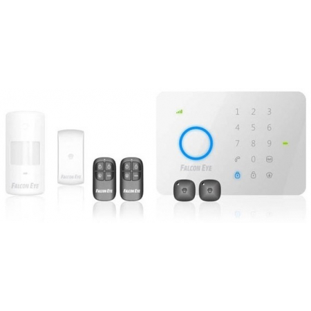 Комплект FE i-Touch. (FE i-Touch, FE-PIR-900 ИК датчик, магнитоконтакт, FE-RC-80 брелок -2шт., RFID метки -2шт., сетевой адаптер)