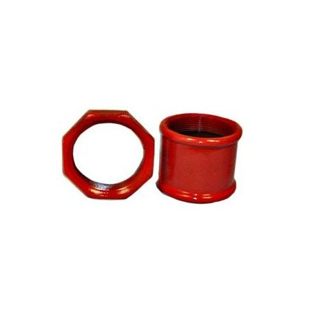 Муфта + контргайка (65 мм)(Распродажа. На складе 1 шт.)