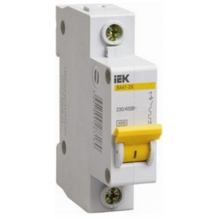 ВА47-29 1Р 6А 4,5кА