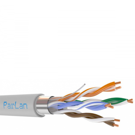 Кабель F/UTP 4х2х0,57 cat6e PVC(Паритет)