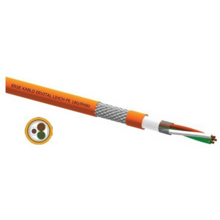 ERVITAL LINCH FE 180 PH 90 2x1,5 кв.мм. (Распродажа. На складе 99,9 м)